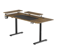 Ultradesk HIGHLANDER XXL Elektryczna regulacja Brązowe - 1287985 - zdjęcie 4